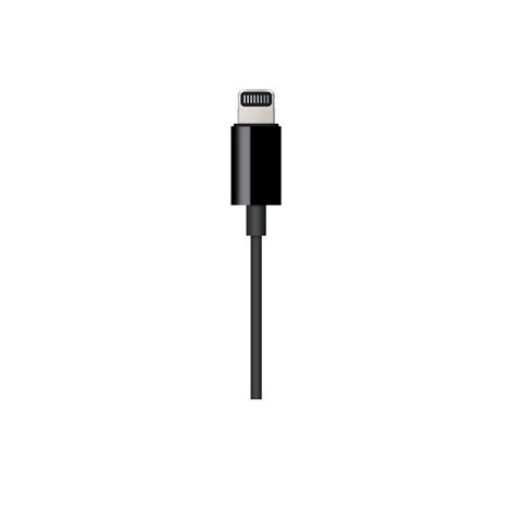 Apple | Lightning to 3.5mm Audio Cable | Black - 3